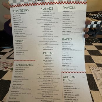 Piccolino - Menu pg1 - Italian Near Me - Santa Fe, New Mexico