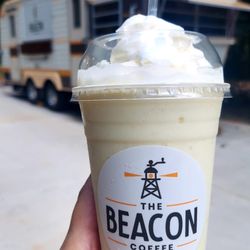 The Beacon Coffee - Lemon Blender with whipped cream