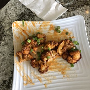 Silver Beach Pizza - Fried Cauliflower n Asian Siraca sauce - Pizza Near Me - Saint Joseph, Michigan
