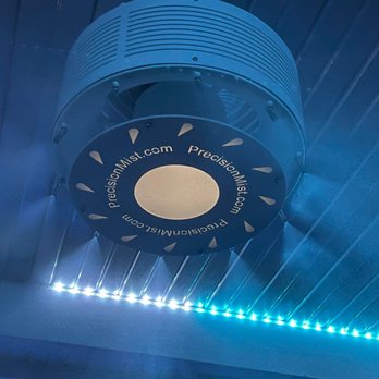 Precision Mist - Luxaire Ceiling Mist Fan www.PrecisionMist.com - Misting System Services Near Me - Queen Creek, Arizona Precision Mist - Luxaire Ceiling Mist Fan www.PrecisionMist.com - Misting System Services Near Me - Queen Creek, Arizona