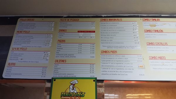 Menu photo 1 Martin's BBQ San Juan, PR