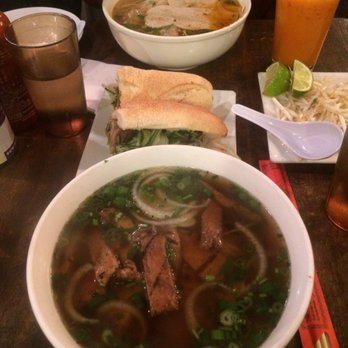 Saigon Shack - Roast pork ribs pho, Saigon beef pho, Peking banh mi, Thai ice tea - Vietnamese Near Me - New York, New York