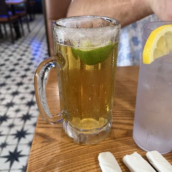 Cielo Azul Mexican Kitchen And Seafood - Large Cerveza - New Mexican Cuisine Near Me - Jacksonville, Florida