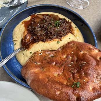 Aba - Crispy Short Rib Hummus - Mediterranean Near Me - Chicago, Illinois