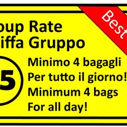 Left Luggage - Best Price for group!