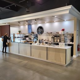 The picture speaks for itself! Nicest customer service area I've seen in any coffee shop!