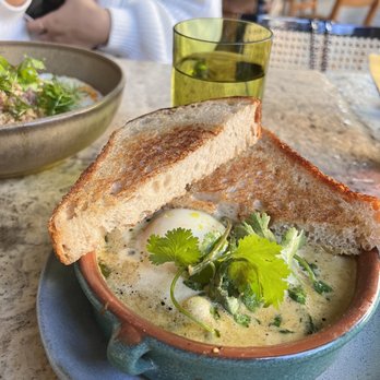 Nura - Green shakshuka - New American Near Me - Brooklyn, New York