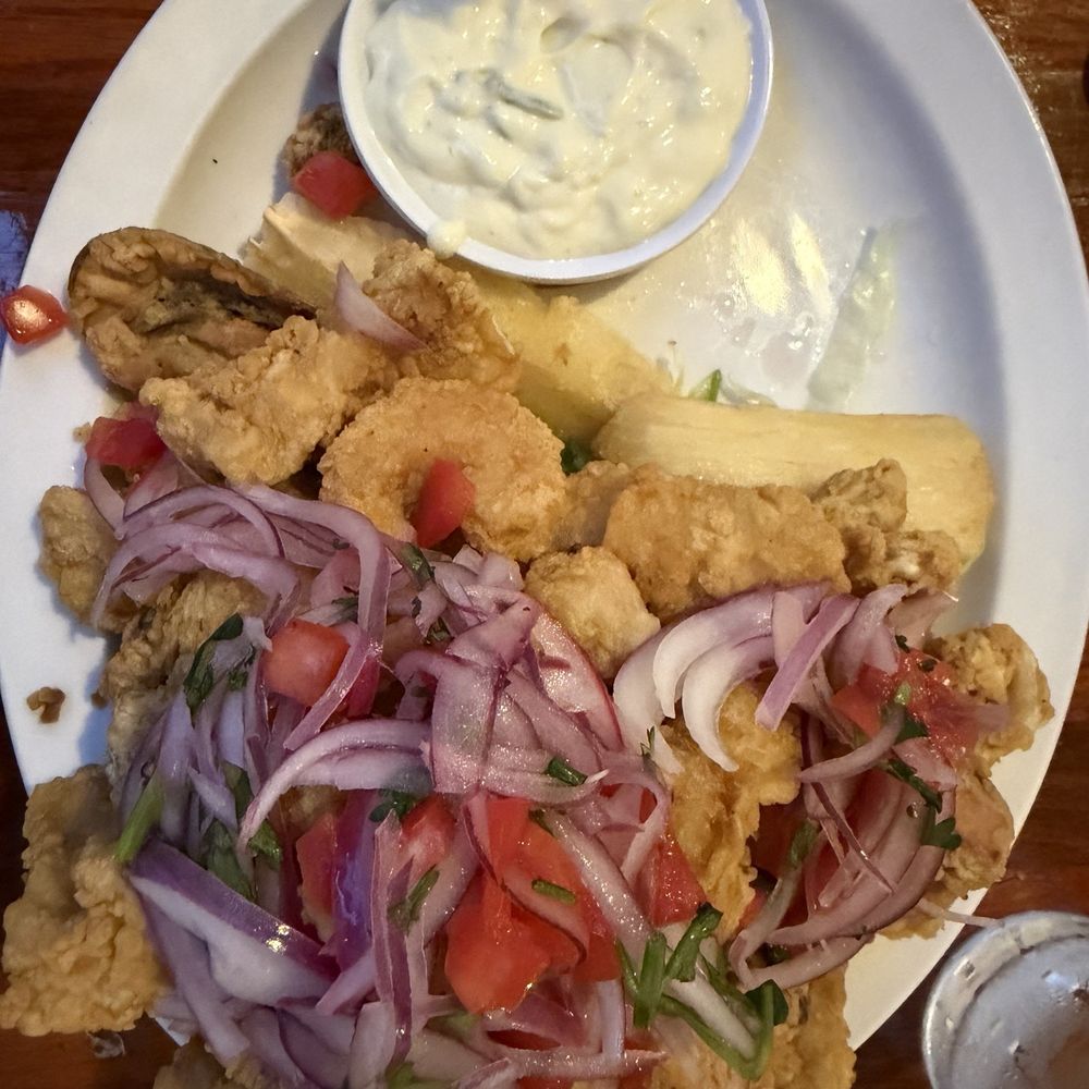 Inka Grill - Pescado a lo macho - Peruvian Near Me - Raleigh, North Carolina