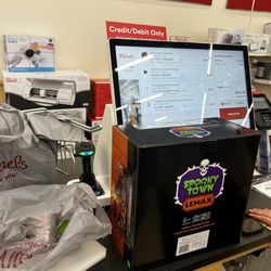 Michaels - Self check out that hurts the local community and jobs. No cost saving in store while you do your own work either.