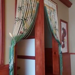 Ni Yama - Private eating areas but only 2 people fit each private booth!