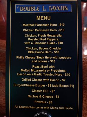 Menu photo 3 The Double L Tavern Hicksville, NY Menu photo 3 The Double L Tavern Hicksville, NY