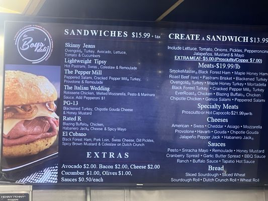 Menu photo 4 The Boys’ Deli San Francisco, CA Menu photo 4 The Boys’ Deli San Francisco, CA