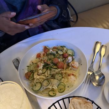 Chouette - Lobster linguine. Delicious! - French Near Me - Columbus, Ohio