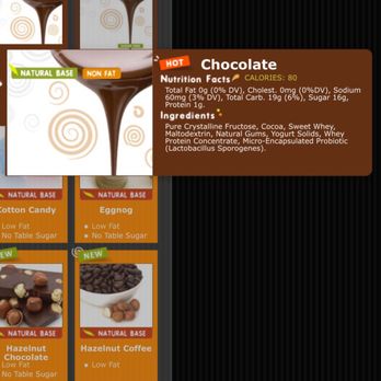 Yopop - the menu of a chocolate shop - Ice Cream & Frozen Yogurt Near Me - Pleasant Hill, California Yopop - the menu of a chocolate shop - Ice Cream & Frozen Yogurt Near Me - Pleasant Hill, California