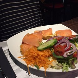 Glashaus - Rösti mit Lachs