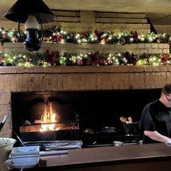 Antiquity Restaurant - Kitchen oven for meat