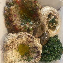 Eggplant platter Eggplant platter