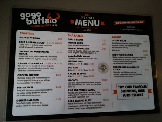 Menu photo 3 Glynde Hotel Glynde, SA
