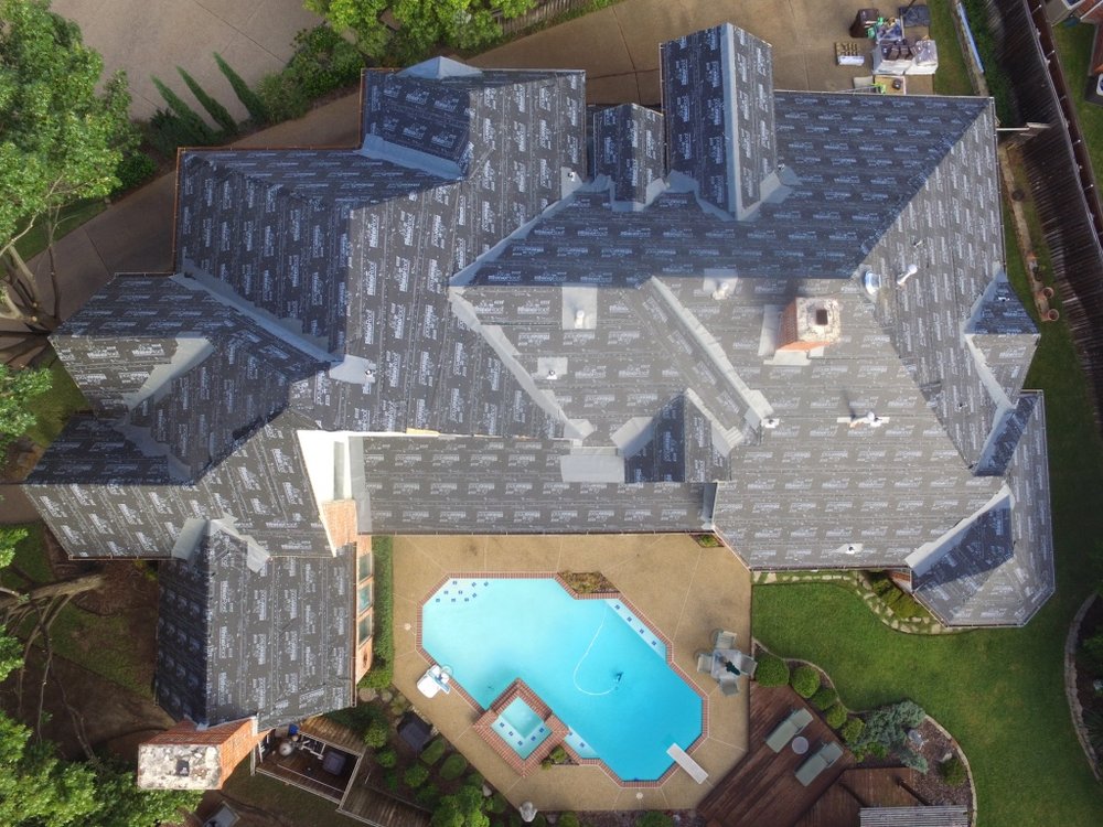 Slide of Interstate Roofing Company