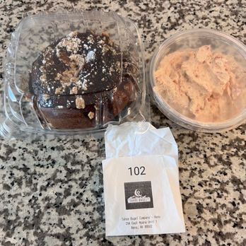Tahoe Bagel - 7/24/26 FYI. French toast bagel with sun-dried tomato spread - Bagels Near Me - Reno, Nevada
