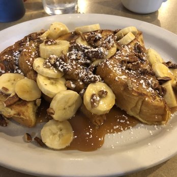 Kristof's Kafe - Banana Caramel Walnut French Toast - American Near Me - Davie, Florida