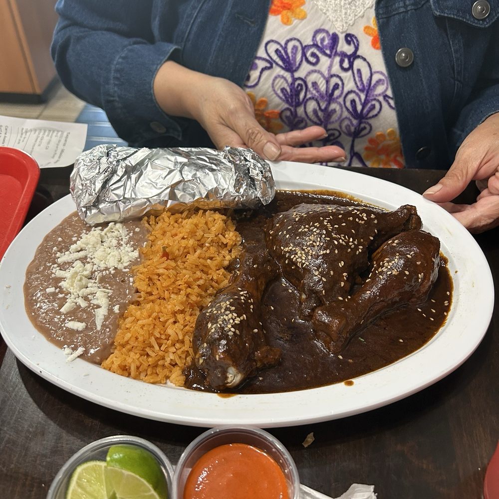Taqueros Mexican Restaurant - Mole poblano plate - New Mexican Cuisine Near Me - Mission Viejo, California Taqueros Mexican Restaurant - Mole poblano plate - New Mexican Cuisine Near Me - Mission Viejo, California