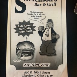a menu for a burger a menu for a burger