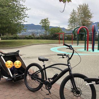 Spokes Bicycle Rentals - Kid's trailer for two - Bike Rentals Near Me - Vancouver, British Columbia Spokes Bicycle Rentals - Kid's trailer for two - Bike Rentals Near Me - Vancouver, British Columbia