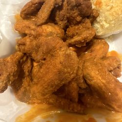 Buffalo Wing Fries Cornbread
