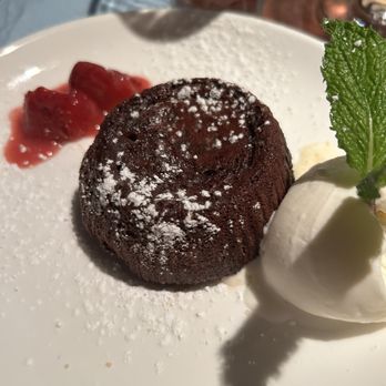 Aria Wine Bar - Chocolate Souffle - Italian Near Me - New York, New York