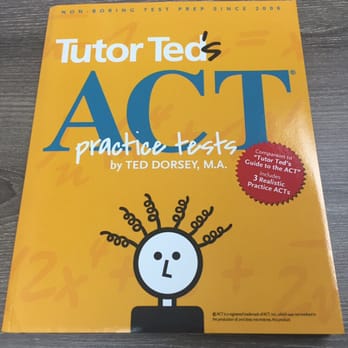 Tutor Ted - Find our ACT Practice Tests book on Amazon!  https://amzn.com/0983447144 - Test Preparation Near Me - Los Angeles, California