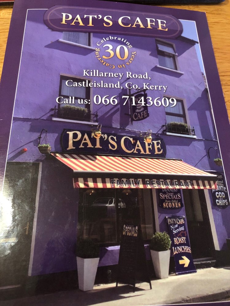 PAT’S CAFE Killarney Road, Castleisland, Co. Kerry, Republic of