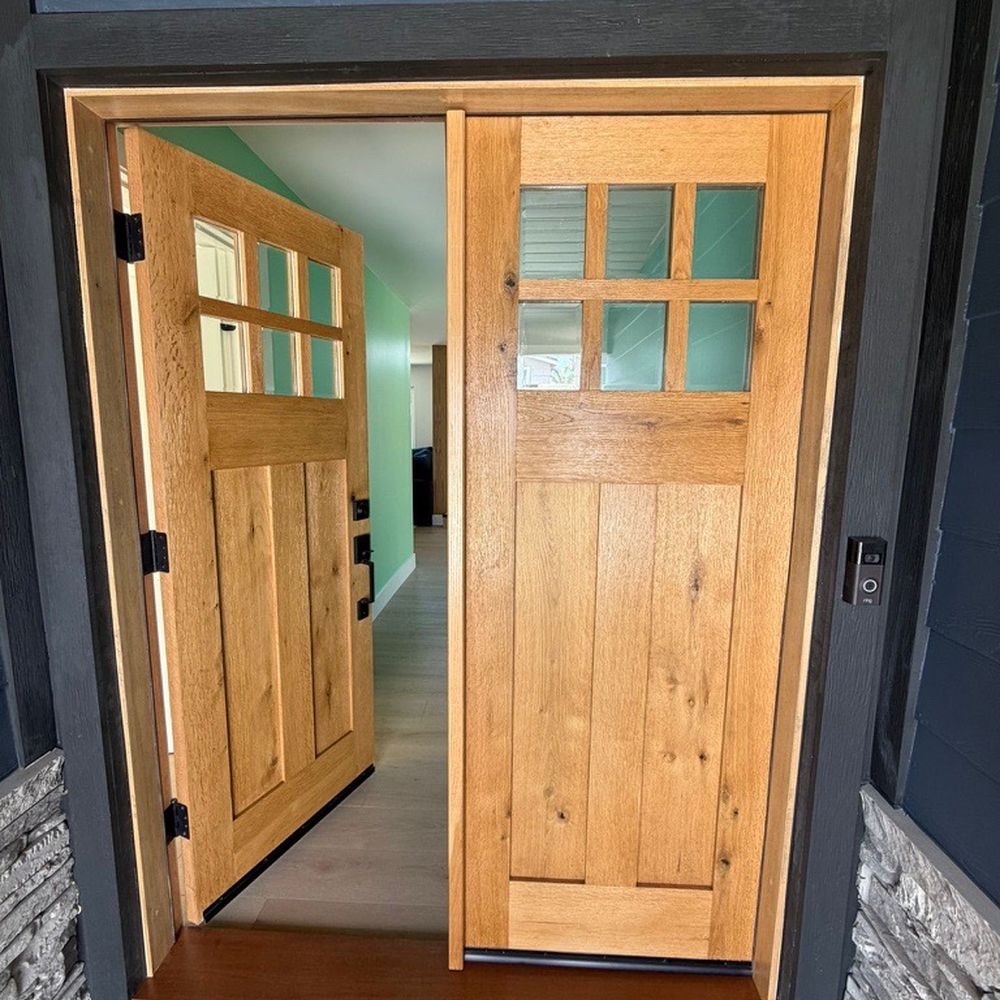 Total Home Solutions - Front entry accent walls painted and front door sanded and treated for longer life - General Contractors Near Me Total Home Solutions - Front entry accent walls painted and front door sanded and treated for longer life - General Contractors Near Me