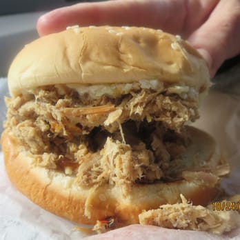 Pa-Paw's BBQ - Avery nice Chopped BBQ Sandwich, and well sized. - Barbeque Near Me - North Wilkesboro, North Carolina Pa-Paw's BBQ - Avery nice Chopped BBQ Sandwich, and well sized. - Barbeque Near Me - North Wilkesboro, North Carolina