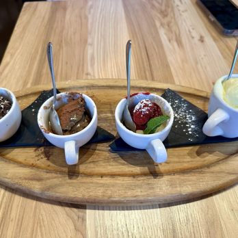 Gia Mia - Dessert flight - Italian Near Me - Naperville, Illinois