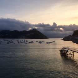 GU - The view from GU during sunset