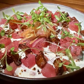Mordisco Steakhouse - Tuna ceviche (amazing) - Steakhouses Near Me - Orlando, Florida