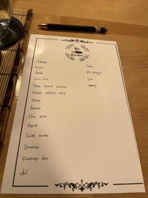 Raw Omakase DC by null