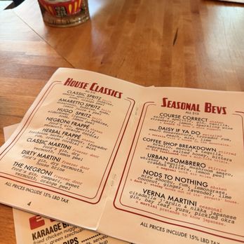 Verna - Menu - Cafes Near Me - Nashville, Tennessee Verna - Menu - Cafes Near Me - Nashville, Tennessee