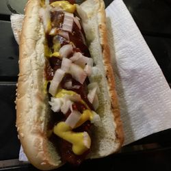Sasha's Poutine Stand - Polish sausage