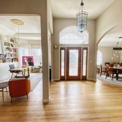 It's Just Stuff - Open space office and dining room. Our entire main floor is open space, so you can't hide clutter!