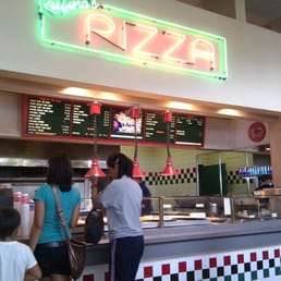 Counter in the food court. Counter in the food court.