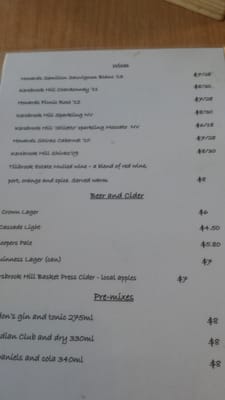 Menu photo 1 The Olive Branch Cafe Balhannah, SA