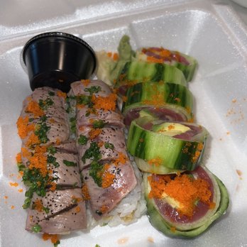 Yamazaru - Surf n Surf and Turf Roll. Southern Beauty Roll. - Sushi Bars Near Me - Charlotte, North Carolina Yamazaru - Surf n Surf and Turf Roll. Southern Beauty Roll. - Sushi Bars Near Me - Charlotte, North Carolina