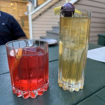 Atoma - Phony Negroni and Garlic Honey Highball - New American Near Me - Seattle, Washington Atoma - Phony Negroni and Garlic Honey Highball - New American Near Me - Seattle, Washington