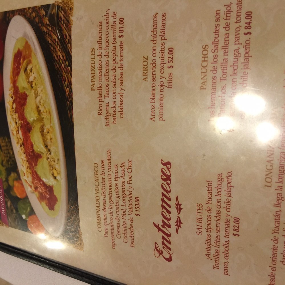 Los Almendros - Menu 2 - Yucatan Near Me - Mérida, YUC Los Almendros - Menu 2 - Yucatan Near Me - Mérida, YUC
