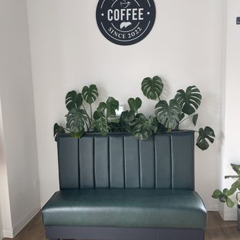 Sanyos Coffee - Seating next to the entrance - Cafes Near Me - Norcross, Georgia