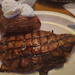 Texas Roadhouse - Ribeye with Baked Potato