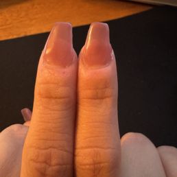 Nails not straight