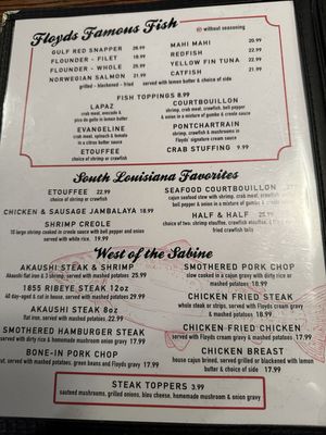 Menu photo 3 Floyd's Cajun Seafood - Cypress Cypress, TX